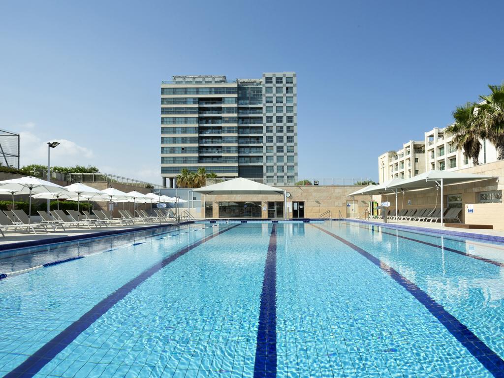 Aparthotel Okeanos On The Beach Herzelia Faciliteiten foto