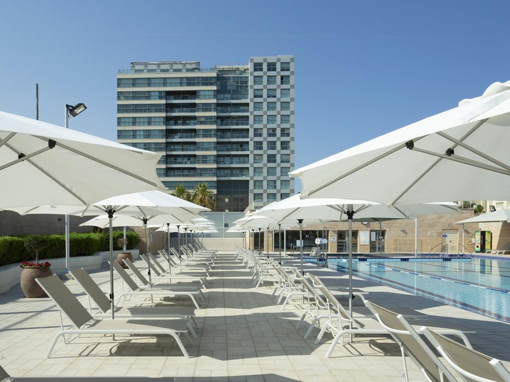 Aparthotel Okeanos On The Beach Herzelia Faciliteiten foto