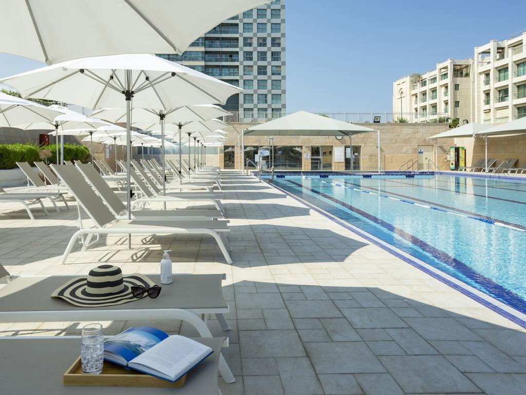 Aparthotel Okeanos On The Beach Herzelia Faciliteiten foto