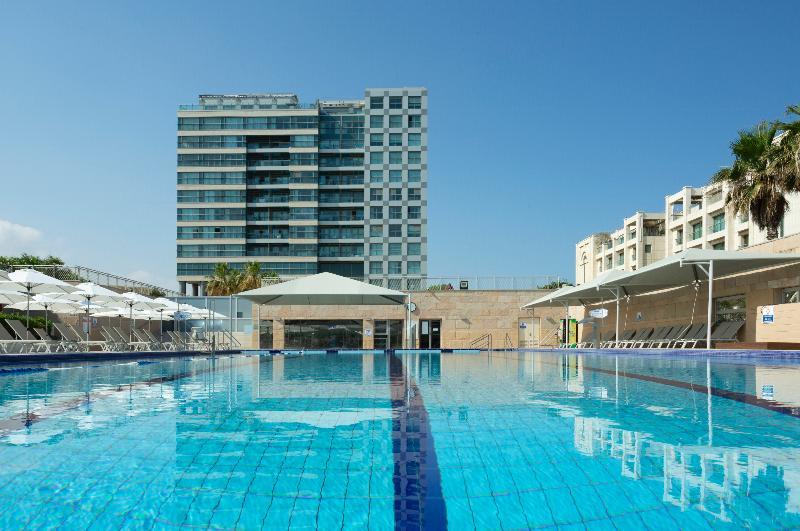 Aparthotel Okeanos On The Beach Herzelia Buitenkant foto